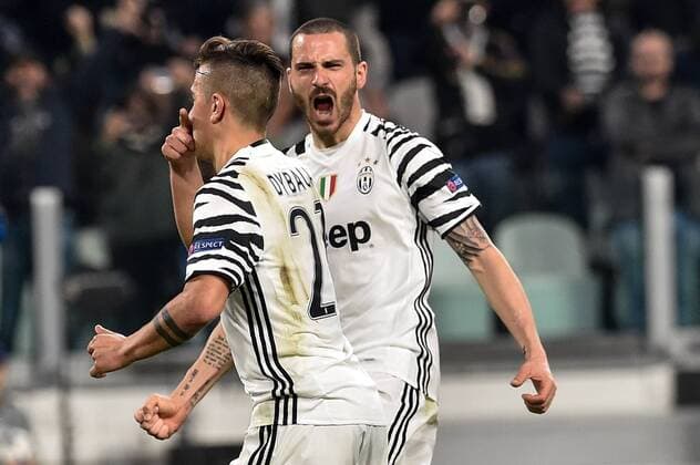 March 14, 2017 - Turin, Italy - Paulo Dybala forward of Juventus FC celebrates scoring first goal during the UEFA Champions League Round of 16 2st leg soccer match between Juventus FC and FC Porto, at Juventus Stadium in Torino on March 14, 2017. Juventus v FC Porto - UEFA Champions League Round of 16: Second Leg  - ZUMAn230 20170314_zaa_n230_250 Copyright: xDpix