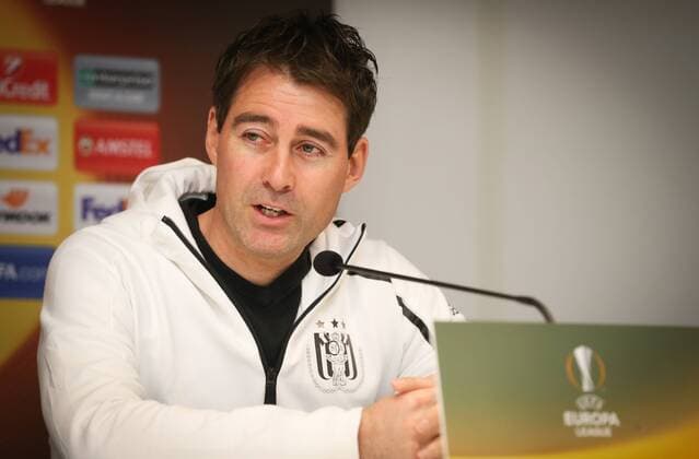 Anderlecht s Sofiane Hanni pictured during a press conference PK Pressekonferenz of Belgian soccer team RSC Anderlecht in Anderlecht, Wednesday 15 March 2017. Tomorrow Anderlecht is playing a return 1 8 final game of the Europa League competition against Cyprus team Apoel Nicosie. First leg in Nicosie ended on a 0-1 result. VIRGINIExLEFOUR  x05064988x