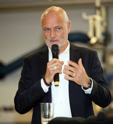 Porsche Tennis Grand Prix 2017 Pressekonferenz Deutschland, Stuttgart, 15.03.2017, Tennis, Porsche Tennis Grand Prix 2017, Pressekonferenz: Markus Günthardt (Turnierdirektor).