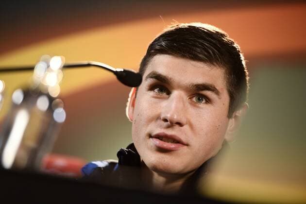 Genk s Ruslan Malinovsky pictured during a press conference PK Pressekonferenz of Belgian soccer team KRC Genk, Wednesday 15 March 2017, in Genk. Tomorrow Genk is playing a return-leg game of 1 8 finals of the Europa League competition against Belgian club KAA Gent. First leg in Gent ended on a 2-5 result. YORICKxJANSENS  x05064996x