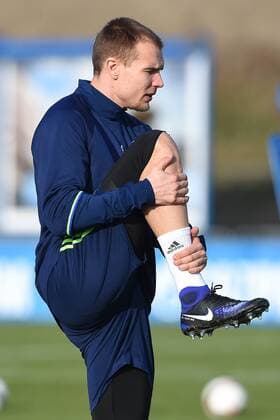 Fußball UEFA Europa League Abschlusstraining FC Schalke 04 am 15.03.2017 auf dem Trainingsgelände an der Veltins Arena in Gelsenkirchen Holger Badstuber ( Schalke ) xRx