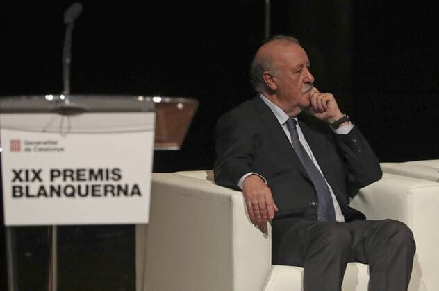 Spanish soccer coach Vicente del Bosque during the 19th Blanquerna Awards gala at the Reina Sofia Museum in Madrid, Spain, 15 March 2017. 19TH BLANQUERNA AWARD !ACHTUNG: NUR REDAKTIONELLE NUTZUNG!  Copyright: xBallesterosx MAD001 20170315-636252082243699719