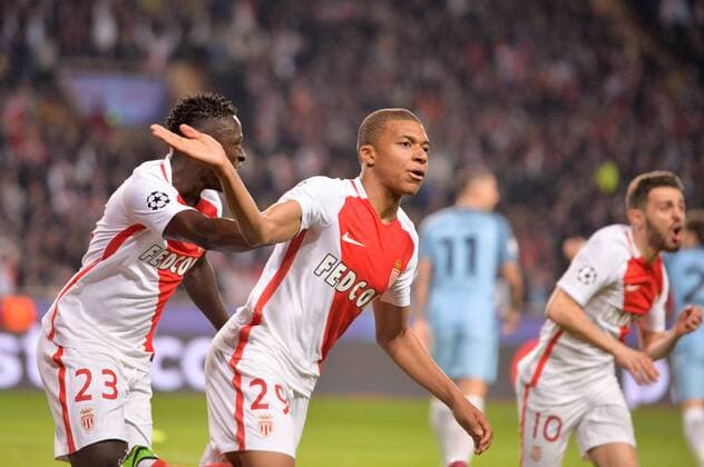 29 Kylian MBAPPE (mon) - Fussball, Champions League, AS Monaco vs. Manchester City - 15 03 2017 AnthonyBIBARD FEP Panoramic 