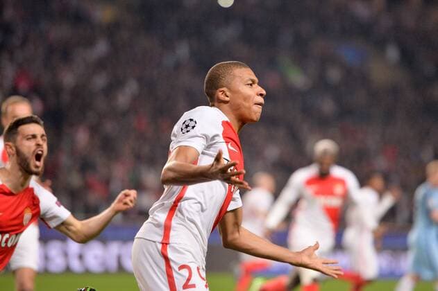 29 Kylian MBAPPE (mon) - Fussball, Champions League, AS Monaco vs. Manchester City - 15 03 2017 AnthonyBIBARD FEP Panoramic 