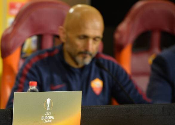 March 15, 2017 - Rome, Italy - A.S. Roma s coach Luciano Spalletti met journalists at Trigoria in Rome before their match of the Europe League against Lione. AS Roma press and training session  - ZUMAn230 20170315_zaa_n230_135 Copyright: xSilviaxLorex