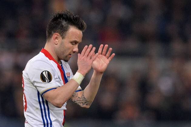 Mathieu Valbuena Lyonnais Football, Roma 16-03-2017 Europa League 2016 2017 Round of 16 AS Rom - Olympique Lyon AntoxBaldassarre