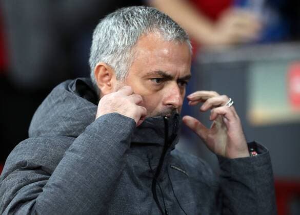 Football - 2016 2017 Europa Cup - Round 16, 2nd leg - Manchester United ManU vs FC Rostov Jose Mourinho manager of Manchester United during the match at Old Trafford. 