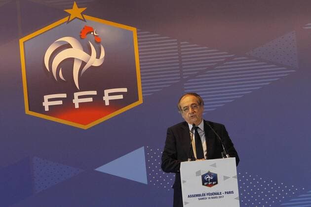 Noel Le Graet FOOTBALL : Assemblee Federale FFF - Paris - 18 03 2017 MichaelBaucher Panoramic 