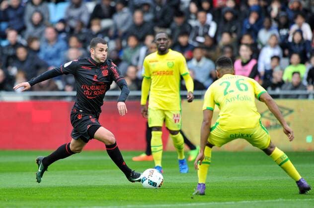 13 Valentin EYSSERIC (nice) FOOTBALL : Nantes vs Nice - Ligue 1 - 18 03 2017 FEP Panoramic 