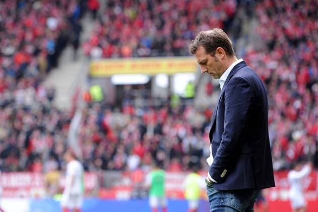 Fußball 1. Bundesliga 25. Spieltag 1. FSV Mainz 05 - FC Schalke 04 am 19.03.2017 in der Opel Arena in Mainz Markus Weinzierl ( Trainer Schalke ) xJKx