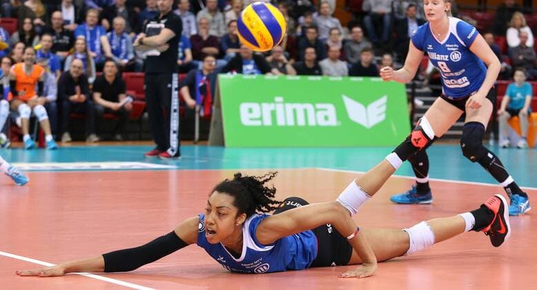 Stuttgart Volleyball Allianz MTV Stuttgart vs. USC Münster: Nia Grant (Allianz)