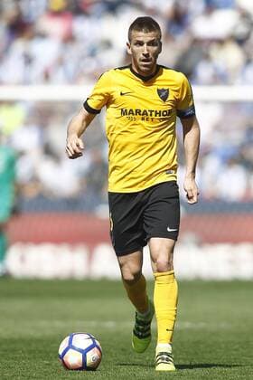 Malaga CF s Ignacio Camacho during La Liga match. February 25,2017.  (20170319268)