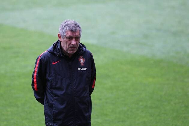 March 23, 2017 - Lisbon, Lisbon, Portugal - Portugals head coach Fernando Santos during Portugal Training Session and press conference PK Pressekonferenz at Estadio da Luz on March 23, 2017 in Lisbon, Portugal. Portugal Training Session and Press Conference  - ZUMAn230 20170323_zaa_n230_086 Copyright: xDpix