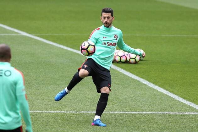 March 23, 2017 - Lisbon, Lisbon, Portugal - Portugals midfielder Pizzi during Portugal Training Session and press conference PK Pressekonferenz at Estadio da Luz on March 23, 2017 in Lisbon, Portugal. Portugal Training Session and Press Conference  - ZUMAn230 20170323_zaa_n230_084 Copyright: xDpix