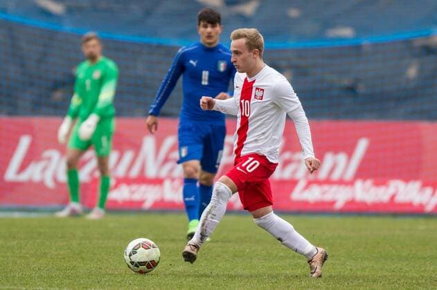2017.03.23 Pila Pilka nozna Puchar Czterech Narodow u20 Polska - Wlochy N z Robert Janicki Foto Pawel Jaskolka PressFocus 2017.03.23 Pila Football 4 Nations Cup under 20 Poland - Italy Credit: Pawel Jaskolka PressFocus NEWSPIX.PL --- Newspix.pl  20170323_PF_PJ043