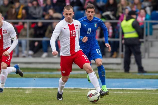 2017.03.23 Pila Pilka nozna Puchar Czterech Narodow u20 Polska - Wlochy N z Robert Bartczak Foto Pawel Jaskolka PressFocus 2017.03.23 Pila Football 4 Nations Cup under 20 Poland - Italy Credit: Pawel Jaskolka PressFocus NEWSPIX.PL --- Newspix.pl  20170323_PF_PJ057