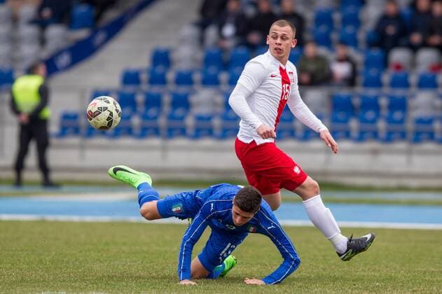 2017.03.23 Pila Pilka nozna Puchar Czterech Narodow u20 Polska - Wlochy N z Robert Bartczak Foto Pawel Jaskolka PressFocus 2017.03.23 Pila Football 4 Nations Cup under 20 Poland - Italy Credit: Pawel Jaskolka PressFocus NEWSPIX.PL --- Newspix.pl  20170323_PF_PJ062