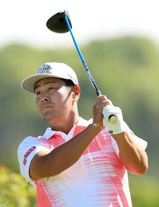 Golf: Tanihara in Day 2 at WGC Dell Technologies Match Play Hideto Tanihara of Japan hits a tee shot on the sixth hole on Day 2 of a three-day round-robin group match at the world golf championship Dell Technologies Match Play at Austin Country Club in the Texas city on March 23, 2017. Tanihara halved with Ryan Moore of the United States. 
