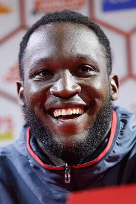 Belgium s Romelu Lukaku pictured during a press conference PK Pressekonferenz of Belgian national soccer team Red Devils, Friday 24 March 2017, at the Belgian Football Center in Tubize. Tomorrow Belgium play a game against Greece in the qualification for the 2018 World Cup in Russia. BRUNOxFAHY  x05071032x