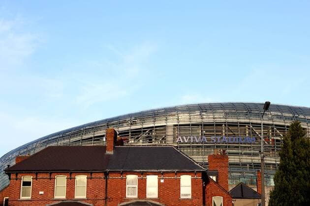 A general view of the Aviva Stadium during the Group D World Cup Qualifier at the Aviva Stadium, Dublin. Picture date: March 24th, 2017. Pic credit should read: Matt McNulty Sportimage EDITORIAL USE ONLY. No use with unauthorised audio, video, data, fixture lists, club league logos or live services. Online in-match use limited to 120 images, no video emulation. No use in betting, games or single club league player publications.