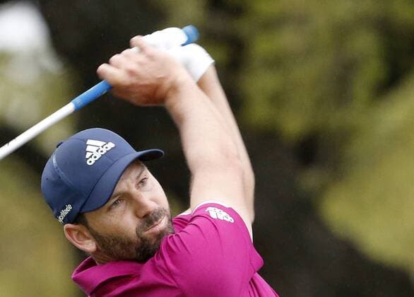 Spanish golfer Sergio Garcia in action during the third day of the PGA Golf Herren Dell Match Play golf tournament at the Country Club in Austin, Texas, United States, 24 March 2017. The World Championship WM Weltmeisterschaft that will end next 26 March offers a prize of 9,750,000 dollars. DELL MATCH PLAY GOLF TOURNAMENT IN AUSTIN, TEXAS !ACHTUNG: NUR REDAKTIONELLE NUTZUNG!  Copyright: xChrisxCovattax TEX001 20170324-636259833455241991