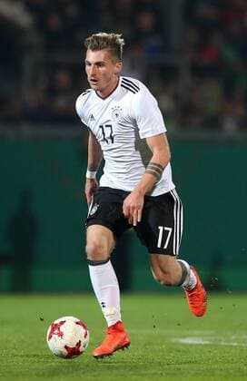 Fußball U21 U 21 Länderspiel: Deutschland - England am 24.03.2017, International Friendly Länderspiel Men under 21, Germany - England, Brita-Arena Wiesbaden, Germany, xmdx, freundschaftsspiel, testspiel, Maximilian PHILIPP ( 17 ,Deutschland, Germany, SC Freiburg) Deutschland - England