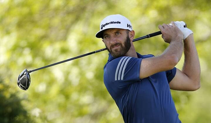 Dustin Johnson of the United States in action during the fourth day of the PGA Golf Herren Dell Match Play golf tournament at the Country Club in Austin, Texas, United States, 25 March 2017. The World Championship WM Weltmeisterschaft that will end next 26 March offers a prize of 9,750,000 dollars. DELL MATCH PLAY GOLF TOURNAMENT IN AUSTIN, TEXAS !ACHTUNG: NUR REDAKTIONELLE NUTZUNG!  Copyright: xChrisxCovattax TEX001 20170325-636260647782967491