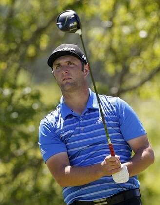 Jon Rahm of the Spain in action during the fifth round of the PGA Golf Herren Dell Match Play golf tournament at the Country Club in Austin, Texas, United States, 25 March 2017. The World Championship WM Weltmeisterschaft that will end next 26 March offers a prize of 9,750,000 dollars. DELL MATCH PLAY GOLF TOURNAMENT IN AUSTIN, TEXAS !ACHTUNG: NUR REDAKTIONELLE NUTZUNG!  Copyright: xChrisxCovattax TEX001 20170325-636260777176696284