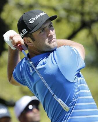 Jon Rahm of the Spain in action during the fifth round of the PGA Golf Herren Dell Match Play golf tournament at the Country Club in Austin, Texas, United States, 25 March 2017. The World Championship WM Weltmeisterschaft that will end next 26 March offers a prize of 9,750,000 dollars. DELL MATCH PLAY GOLF TOURNAMENT IN AUSTIN, TEXAS !ACHTUNG: NUR REDAKTIONELLE NUTZUNG!  Copyright: xChrisxCovattax TEX001 20170325-636260777147368660