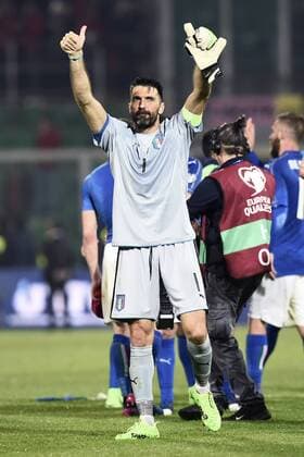 Db Palermo 24 03 2017 - qualificazione Mondiali Russia 2018 Italia-Albania foto Daniele Buffa Image nella foto: Gianluigi Buffon 