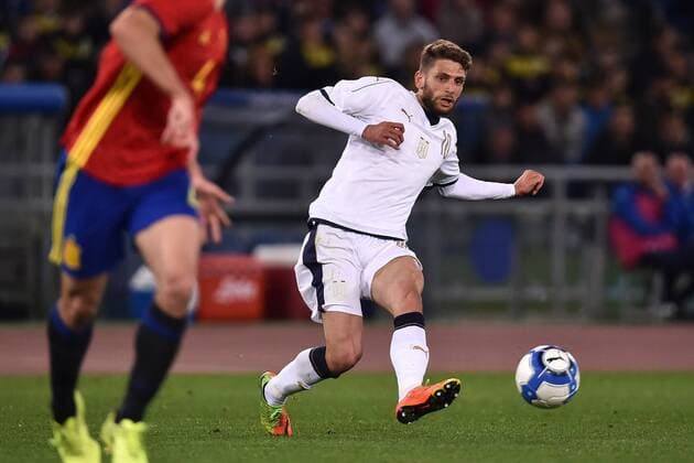 Fußball, U21, Italien - Spanien Domenico Berardi Italia Roma 27-02-2017, Stadio Olimpico Football Friendly Match Italy - Spain Under 21 Foto Andrea Staccioli Insidefoto AndreaxStaccioli