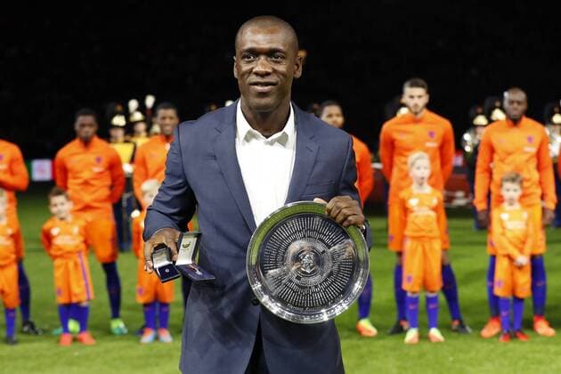 Bilder des Tages - SPORT Fußball, Niederlande - Italien, Ehrung für Clarence Seedorf Clarence Seedorfduring the friendly match between Netherlands and Italy at the Amsterdam Arena on March 28, 2017 in Amsterdam, The Netherlands Netherlands v Italy Friendly match 2016 2017 xVIxxIVx 7445701