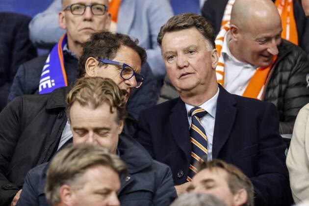 Themen der Woche - SPORT Bilder des Tages - SPORT (L-R) Fabio Capello, Louis van Gaalduring the friendly match between Netherlands and Italy at the Amsterdam Arena on March 28, 2017 in Amsterdam, The Netherlands Netherlands v Italy Friendly match 2016 2017 xVIxxIVx 7445819