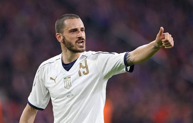 28.03.2017, Fussball Test-Länderspiel, Niederlande - Italien, in der Amsterdam-Arena Amsterdam (Niederlande). Leonardo Bonucci (Italien) 