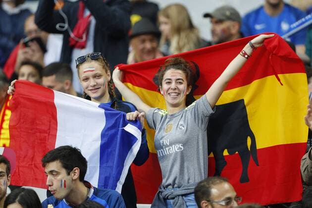 ambiance supporters FOOTBALL : France vs Espagne - Match Amical - 28 03 2017 GwendolineLeGoff Panoramic 
