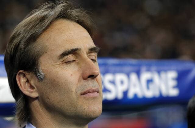 Partido amistoso disputado entre Francia y Espana en el Stade de France de Paris. En la imagen, Julen Lopetegui. Friendly match played between France ans Spain at the Stade de Grande in Paris. In this picture, Julen Lopetegui. xPabloxGarciax 