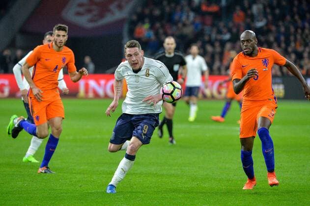 March 28, 2017 - Amsterdam, Netherlands - Andrea Belotti from Italy during the friendly match between Netherlands and Italy on March 28, 2017 at the Amsterdam ArenA in Amsterdam, Netherlands. Netherlands v Italy - International Friendly Länderspiel  - ZUMAn230 20170328_zaa_n230_311 Copyright: xAndyxAstfalckx