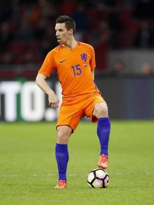 Nick Viergever of Hollandduring the friendly match between Netherlands and Italy at the Amsterdam Arena on March 28, 2017 in Amsterdam, The Netherlands Netherlands v Italy Friendly match 2016 2017 xVIxxIVx 7449739