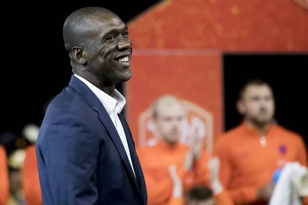 28.03.2017, Amsterdam Arena, Amsterdam, NED, Testspiel, Niederlande vs Italien, im Bild Clarence Seedorf says goodbye to the Dutch fans Clarence Seedorf says goodbye to the Dutch fans during the International Friendly Länderspiel Football Match between Netherlands and Italy at the Amsterdam Arena in Amsterdam, Netherlands on 2017 03 28. Amsterdam  EP_fil  