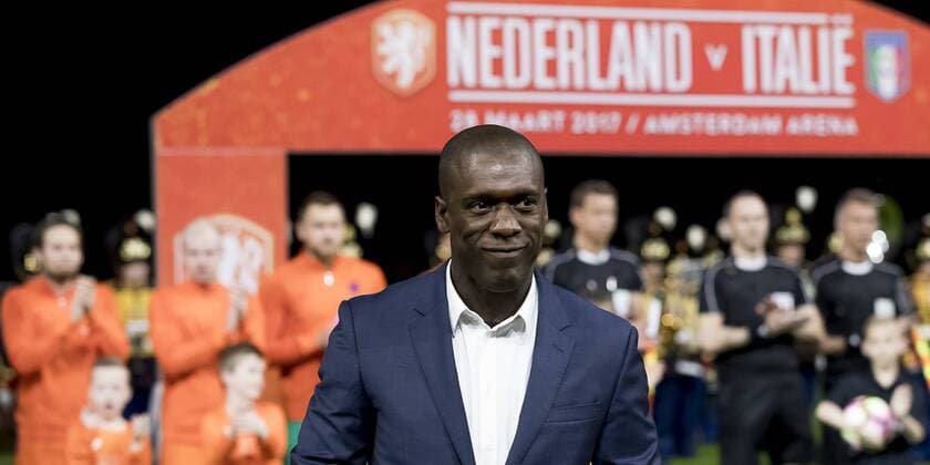28.03.2017, Amsterdam Arena, Amsterdam, NED, Testspiel, Niederlande vs Italien, im Bild Clarence Seedorf says goodbye to the Dutch fans Clarence Seedorf says goodbye to the Dutch fans during the International Friendly Länderspiel Football Match between Netherlands and Italy at the Amsterdam Arena in Amsterdam, Netherlands on 2017 03 28. Amsterdam  EP_fil  