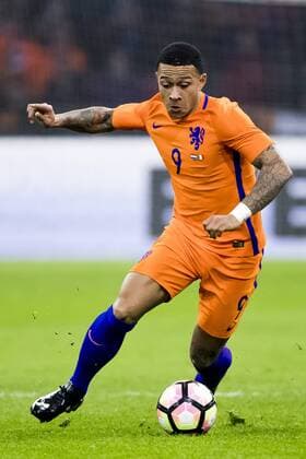 28.03.2017, Amsterdam Arena, Amsterdam, NED, Testspiel, Niederlande vs Italien, im Bild Memphis Depay of Netherlands Memphis Depay of Netherlands during the International Friendly Länderspiel Football Match between Netherlands and Italy at the Amsterdam Arena in Amsterdam, Netherlands on 2017 03 28. Amsterdam  EP_fil  