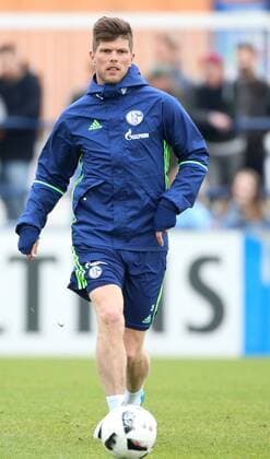 Gelsenkirchen, Germany 29.03.2017, Training FC Schalke 04, Klaas-Jan HUNTELAAR (FC Schalke 04) ( DeFodi054