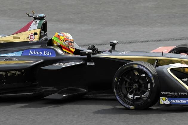 Mexican Esteban Gutierrez of Techeetah drives his car during a test drive for the Formula E, the second ePrix of Mexico City, at the Hermanos Rodirguez racetrack in Mexico City, Mexico, 31 March 2017. FORMULA E TEST DRIVE IN MEXICO !ACHTUNG: NUR REDAKTIONELLE NUTZUNG!  Copyright: xJoséxMéndezx MEX020 20170401-636266079040026470