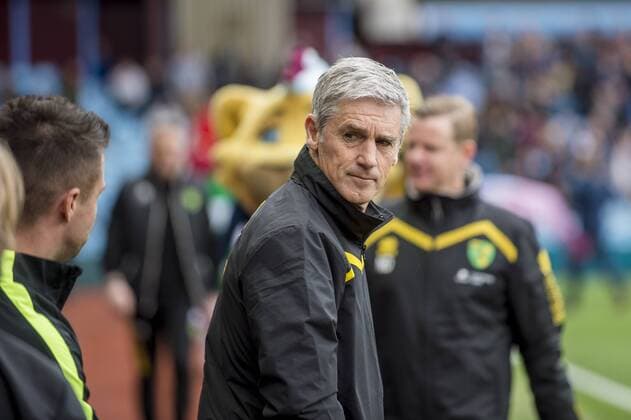 Fußball, Trainerhistorie Norwich City von 1905 bis heute Alan Irvine manager of Norwich City ahead of the EFL Sky Bet Championship match between Aston Villa and Norwich City at Villa Park, Birmingham, England on 1 April 2017. Copyright: xDarrenxMusgrovex 14790033