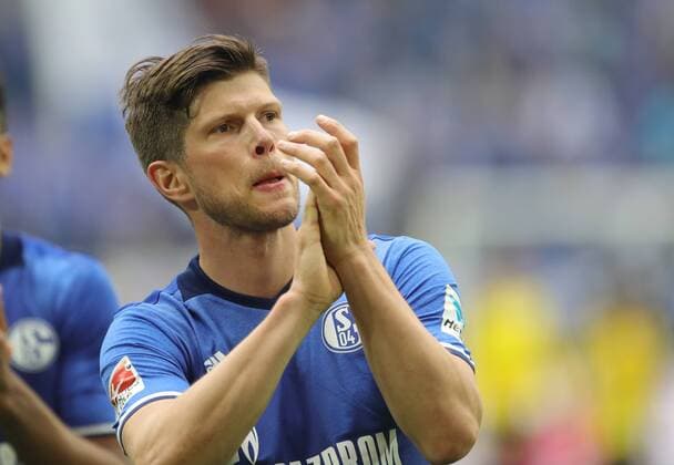 01.04.2017, Fussball GER, 1. Bundesliga Saison 2016 2017, 26. Spieltag, FC Schalke 04 - Borussia Dortmund 1:1, Klaas-Jan Huntelaar, Klaas Jan Huntelaar (Schalke 04)