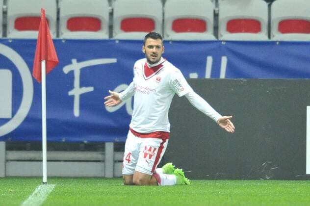24 GAETAN LABORDE (bor) - JOIE FOOTBALL : Nice vs Bordeaux - Ligue 1 - 02 04 2017 FEP Panoramic 