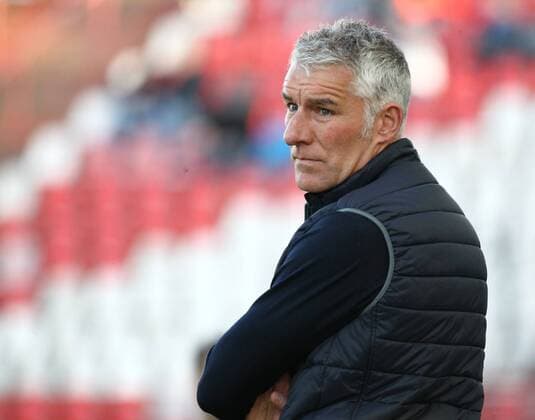 Mirko Slomka (Trainer Karlsruher SC) beim Spiel Karlsruher SC vs. Wuerzburger Kickers in der 2. Fussball Bundesliga am 04.04.2017, Foto Michael Bermel Eibner-Pressefoto Karlsruhe Copyright: xBermel Eibner-Pressefotox EP_mbl