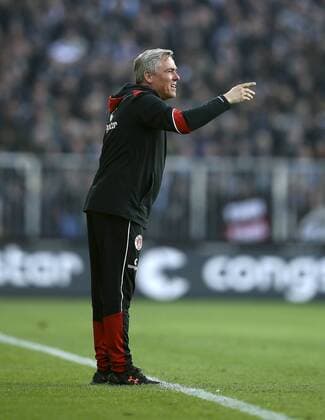 Foto : Co- Trainer Olaf Janßen St. Pauli Fussball 2. Bundesliga am Di. 04.04.2017 FC St. Pauli - SV Sandhausen 0 - 0