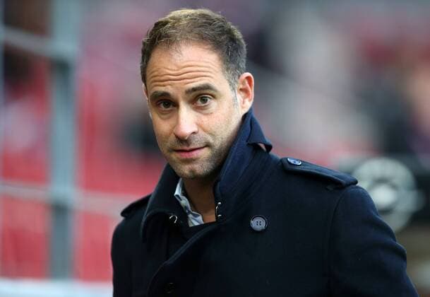 Mainz 05 - RB Leipzig Fussball 1.Bundesliga Mainz, 05.04.2017, Opel Arena, Fussball, GER, 1.Bundesliga, 27.Spieltag , 1. FSV Mainz 05 vs. RB Leipzig 2:3 (0:0) , Im Bild: Oliver Mintzlaff (Vorstandsvorsitzender RB Leipzig) ,