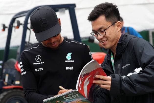 Chinese Grand Prix, Shanghai 06 - 09 April 2017 06.04.2017 - Lewis Hamilton (GBR) Mercedes AMG F1 W08 